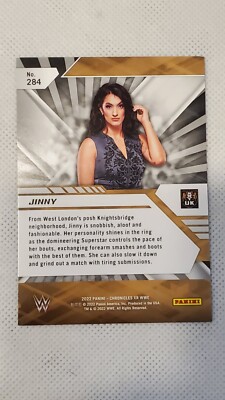 2022 Panini Chronicles WWE Xr Purple /49 Jinny #284 Rookie RC | eBay