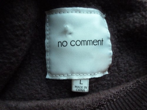 No Comment Sweatshirt Women's L NEW YORK CITY RESORT & SPA Embroidered Logo EUC - Picture 4 of 7