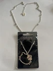 Hello Kitty Necklace Original Sanrio Jewelry Glitter