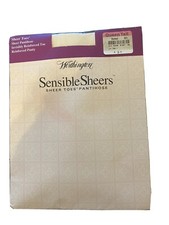 JCPenney Worthington Bone 81 Sheer Pantyhose Queen Tall Reinforced Unisex