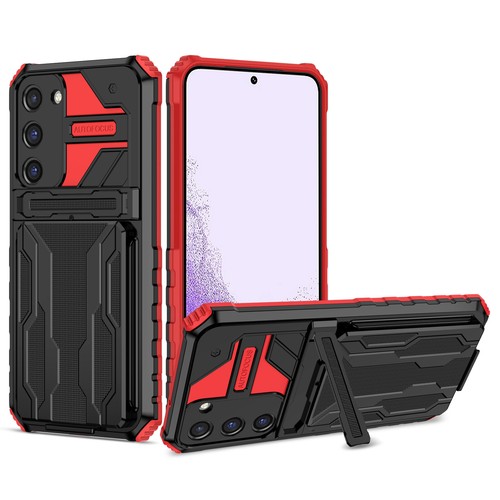 Kickstand Case Wallet Cover Card Holder for Galaxy S23 S22 S21 Ultra Plus S20FE - 第 10/18 張圖片