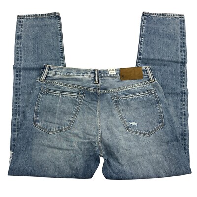 Todd Snyder Jeans Mens 33 x 32 Selvedge Destroyed Wash Slim Button Fly 12.5oz