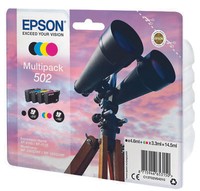 Epson 502 Bk/C/M/Y Multipack C13T02V14010