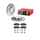 BREMBO Kit Freni ANTERIORI per Citroen C2 C3 Opel Peugeot 208 Dischi + Pastiglie