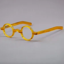 Small Round Acetate Reading Eyeglasses Retro Frames Men Women Hand Made Glasses