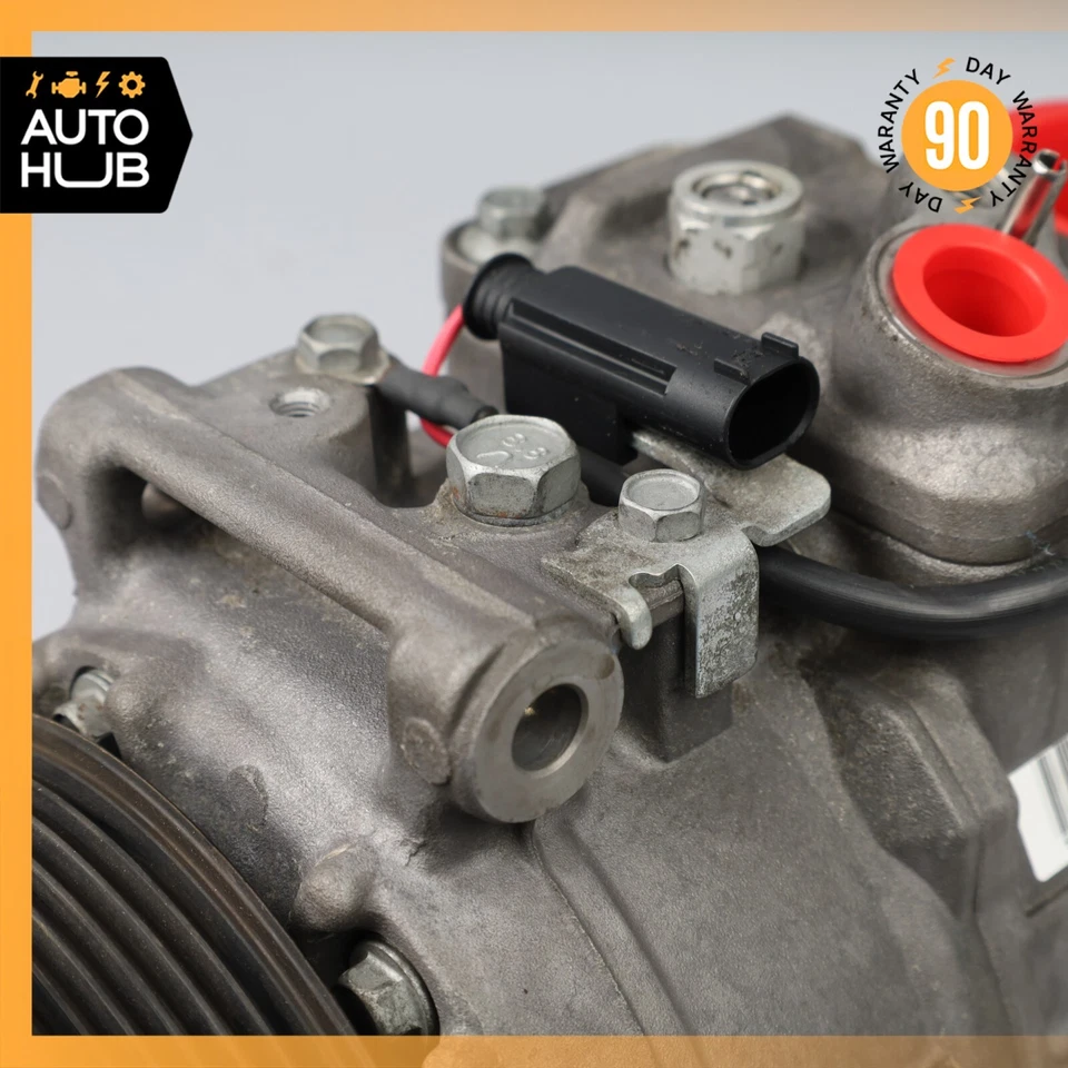 03-11 Mercedes R171 SLK55 CLK55 C55 AMG AIRE ACONDICIONADO AIRE ACONDICIONADO COMPRESOR FABRICANTE DE EQUIPOS ORIGINALES Foto 3 de 4