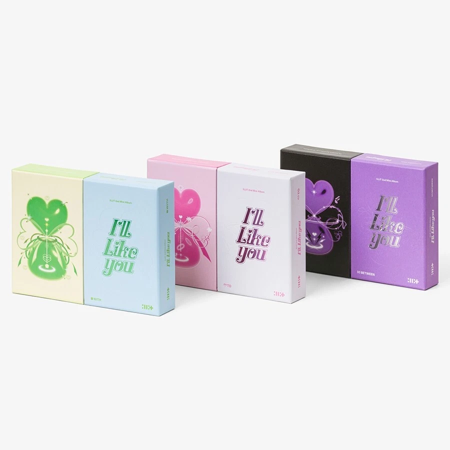 ILLIT I'LL LIKE YOU Mini Album 3 Ver SET/3CD+3 Book+6 Card+3 Photo