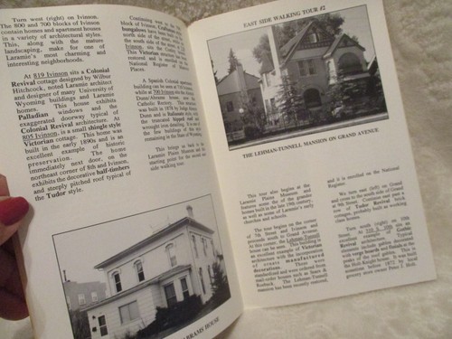 Architectural Walking Tours of Laramie,Wyoming~1990~Revised 1993~Paperback - Picture 8 of 11