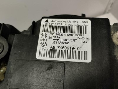 A9 7460619-01 scheinwerfer links für BMW 4 DESCAPOTABLE 435 D  