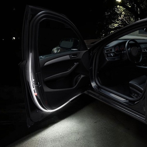 120cm Flexible Car Hood Day Running LED Light Strip Decoration Accessories White - Picture 9 of 12