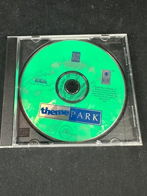 Theme Park PC Video Game 1998-1999 EA Electronic Arts Win 95/98 [USED - CD ONLY]