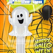 European Carded Limited Edition Halloween 2023 Glittery Crystal Ghost PEZ