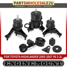 5pcs Engine Motor &Torque Strut & Auto. Transmission Mount for Toyota Highlander