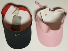 nike open back visor hat