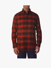 Pendleton Men's Flannel Red/ Wine Lister Plaid