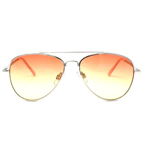 Cool Child Kids Boy Girl UV400 Aviator Gradient Lens Sunglasses Metal Frame - Picture 10 of 13