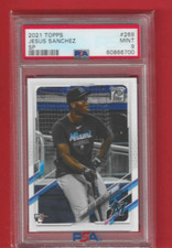 2021 Topps Baseball Graded SP #269 Jesus Sanchez PSA 9