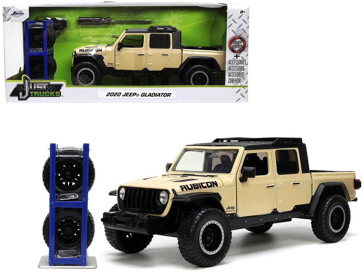 ミニカー 1:24 2020 Jeep Gladiator Rubicon 1/24 Jada 2020 Jeep Gladiator Rubicon Pickup & Extra Wheels