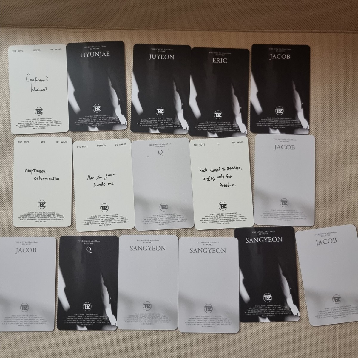 THE BOYZ 'BE AWAKE' 8TH MINI Album 3 Ver. OFFICIAL ALBUM ORIGINAL