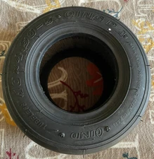 10x4.50-5 Tubeless Slick Tire for Drift Trikes & Go-Karts (Qind)