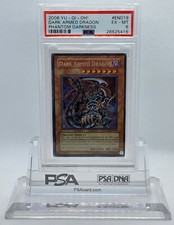 YUGIOH PTDN-EN019 DARK ARMED DRAGON SECRET RARE HOLO FOIL PSA 6 EX-MT #*