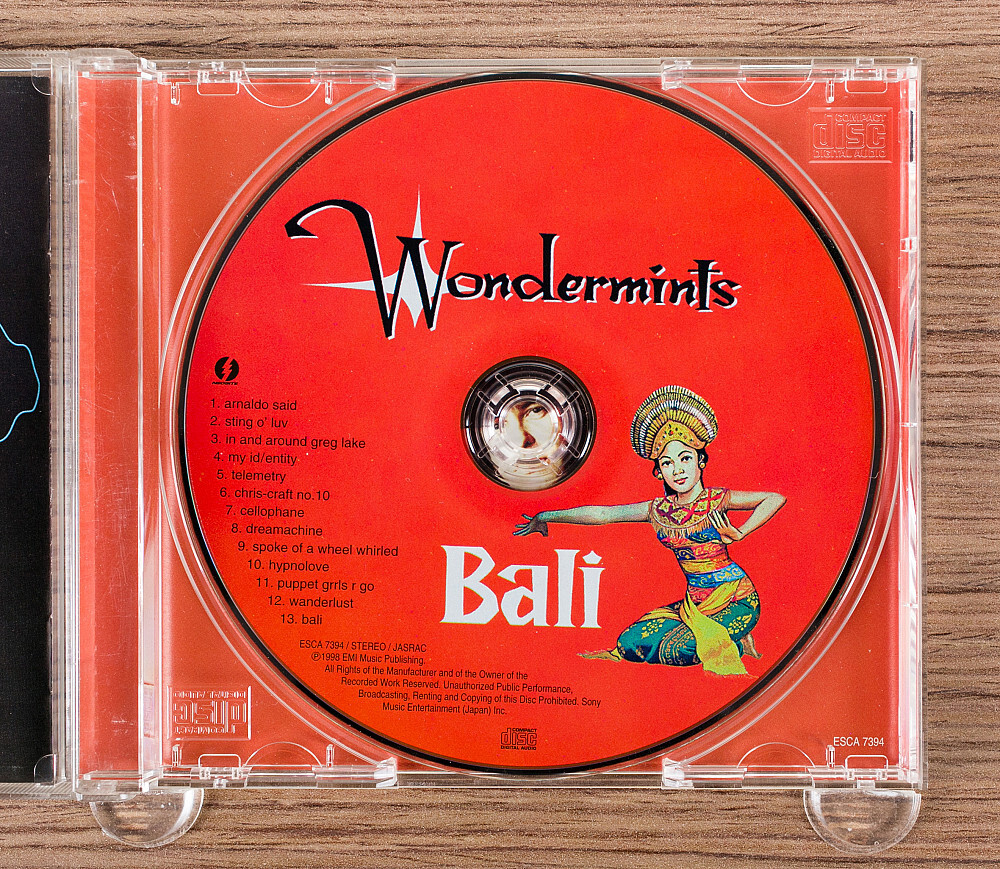 Wondermints - Bali CD (Japan 1998 Neosite) ESCA 7394 | eBay