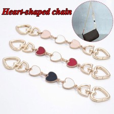 Heart Chain Strap,Purse Strap Extender for Handbag Wallet,Chain Replacement Acc  
