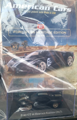 Ford Gt 66 Heritage Editio (2017) Amerikanische Cars Collection N #97 1:43