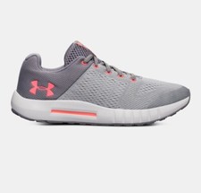 Under Armour Girls UA GGS Pursuit 3020773-102 GRY Tennis Shoes 4Y USA / 3.5 UK
