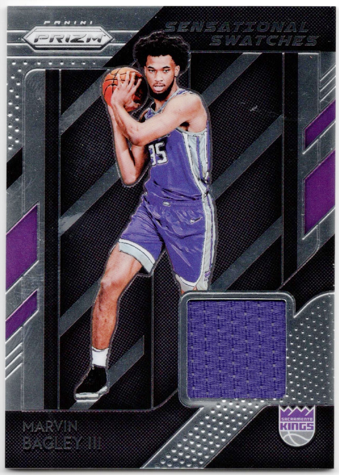 2018/19 Panini Prizm MARVIN BAGLEY III SENSATIONAL SWATCHES Relic RC Rookie #88