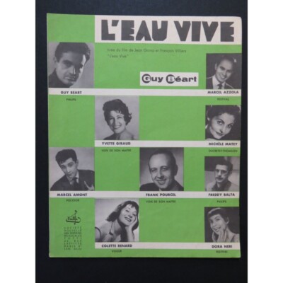 L'eau Vive Guy Béart Chanson 1958