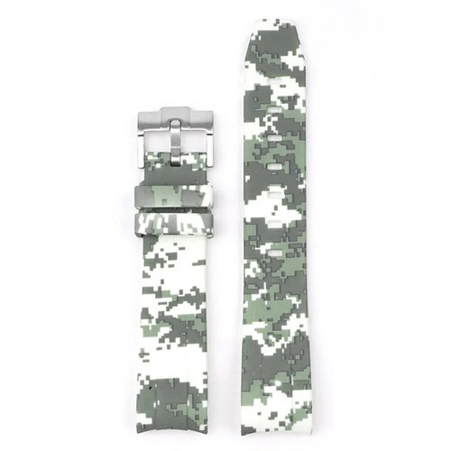 20mm Silicone Strap for OMEGA Swatch Watch Arc Interface Band Strap - Picture 10 of 39