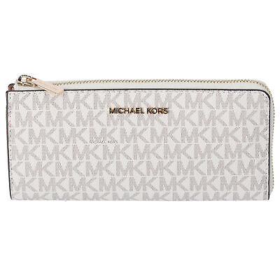 Michael Kors Jet Set Travel Large Logo Quarter Zip wallet Michael Kors Jet Set Travel Large Logo Quarter Zip wallet