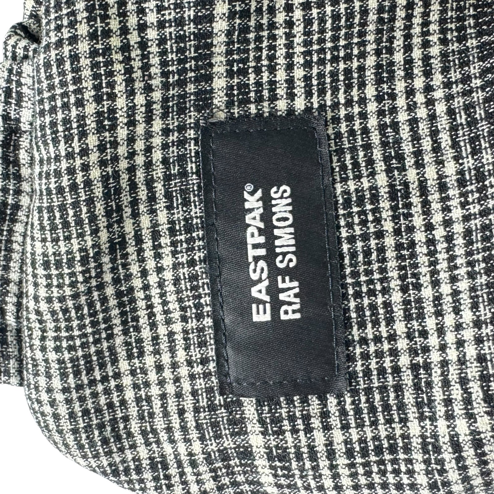 RAF SIMONS Eastpack Houndstooth Plaid Wandering S… - image 2