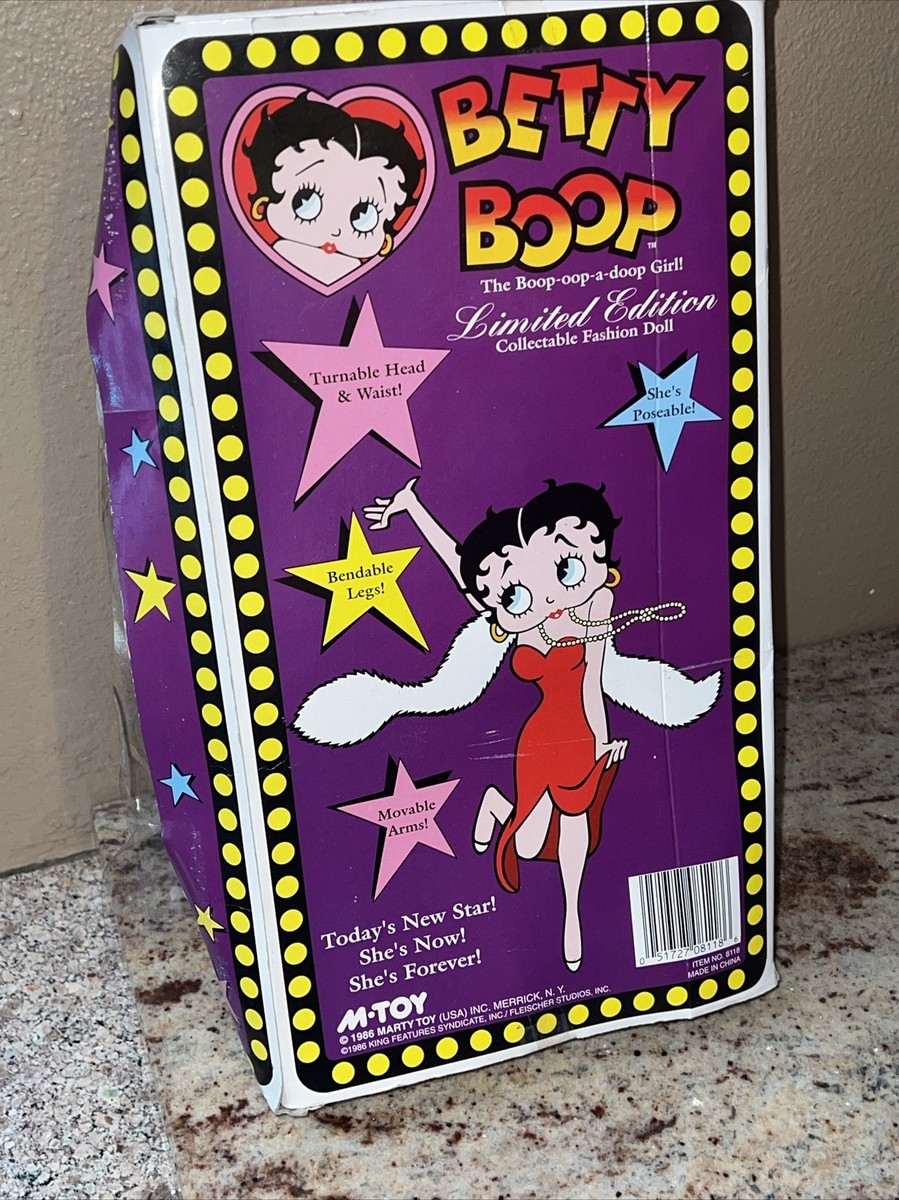Vintage Betty Boop Limited Fashion Doll 1986 M. Toys- Rain