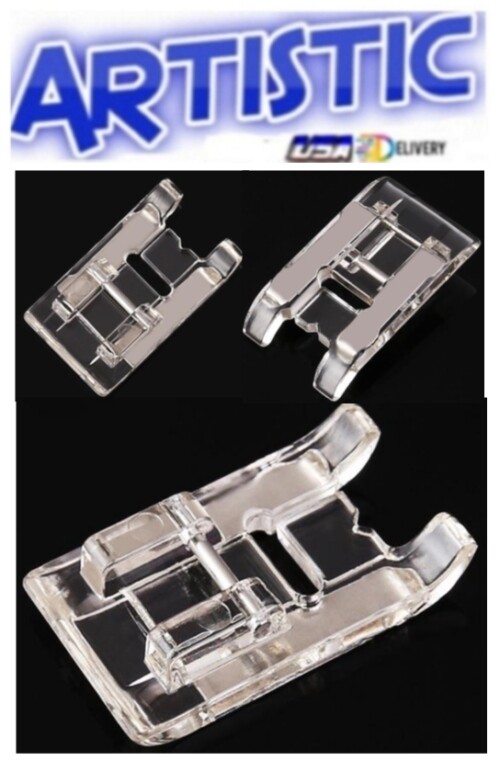 P60791 Low Shank Open Toe Presser Foot Satin Stitch Foot for