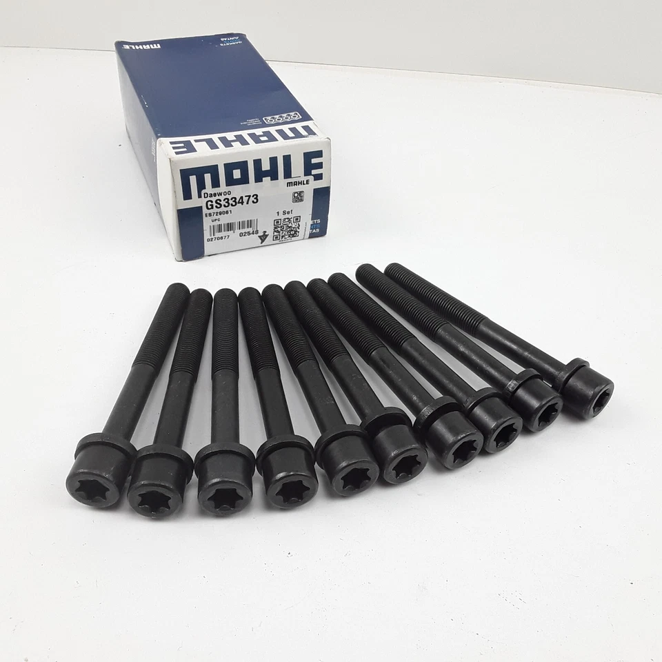 Juego de pernos de culata de motor Mahle GS33473 para Daewoo Isuzu Suzuki (1998-2008) Foto 3 de 4