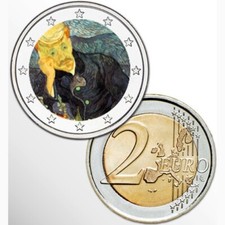 2 EURO - VINCENT VAN GOGH - RITRATTO DEL DOTTOR GACHET - SUBITO DISPONIBILE!!!