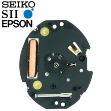 New Japan SII / TMI / Epson VC11 Watch Movement, 5 1/2 x 6 3/4 Ligne, 3 Hands