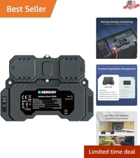 Real-Time Battery Monitoring System - 300A Current Sensor for All Battery Types