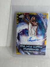 2023-24 Topps Cosmic Chrome Milky Way Gold Cam Whitmore RC Auto /50 Rockets