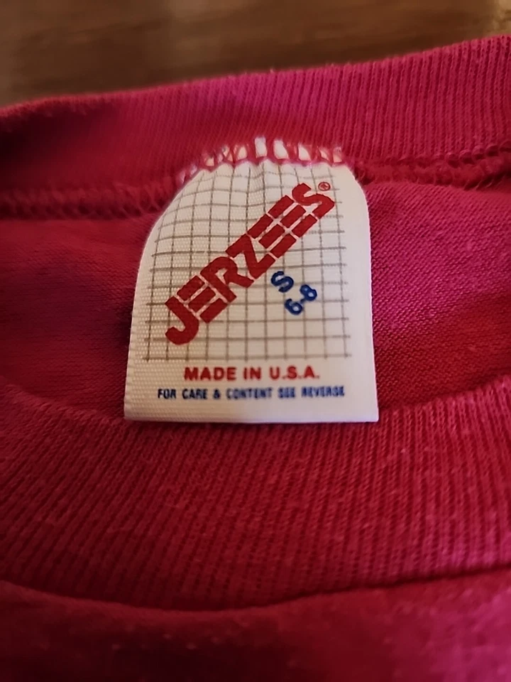 Camiseta Mickey Mouse Walt Disney De Colección Jerzees Niño Pequeño Talla 6-8 Puntada Única EE. UU. Foto 3 de 4