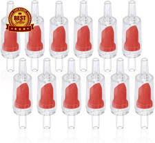 Aquarium Air Pump Check Valve 12PCS Fish Tank One Way Non-Return Check Valve Air