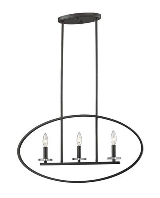 Verona 3-Light Pendant Light In Bronze