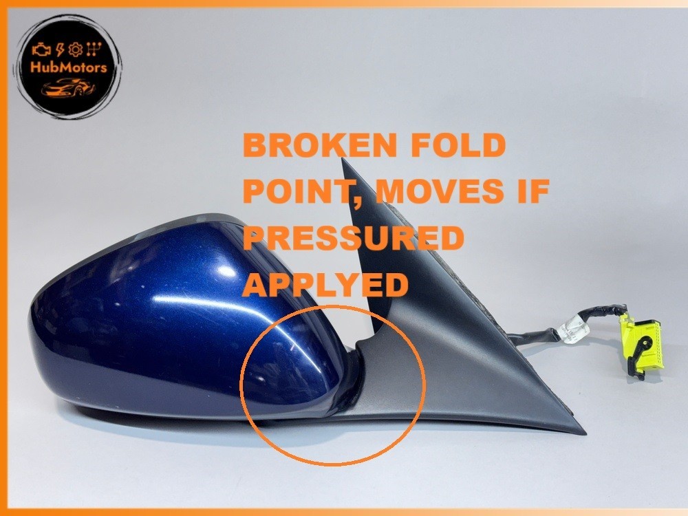2009-2013 Maserati Quattroporte M139 Right Side Mirror Used Oem 980139654