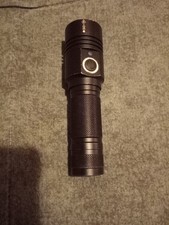 Zoom 265nm 395nm UV Light Blacklight USB Rechargeable LED Flashlight Lamp...