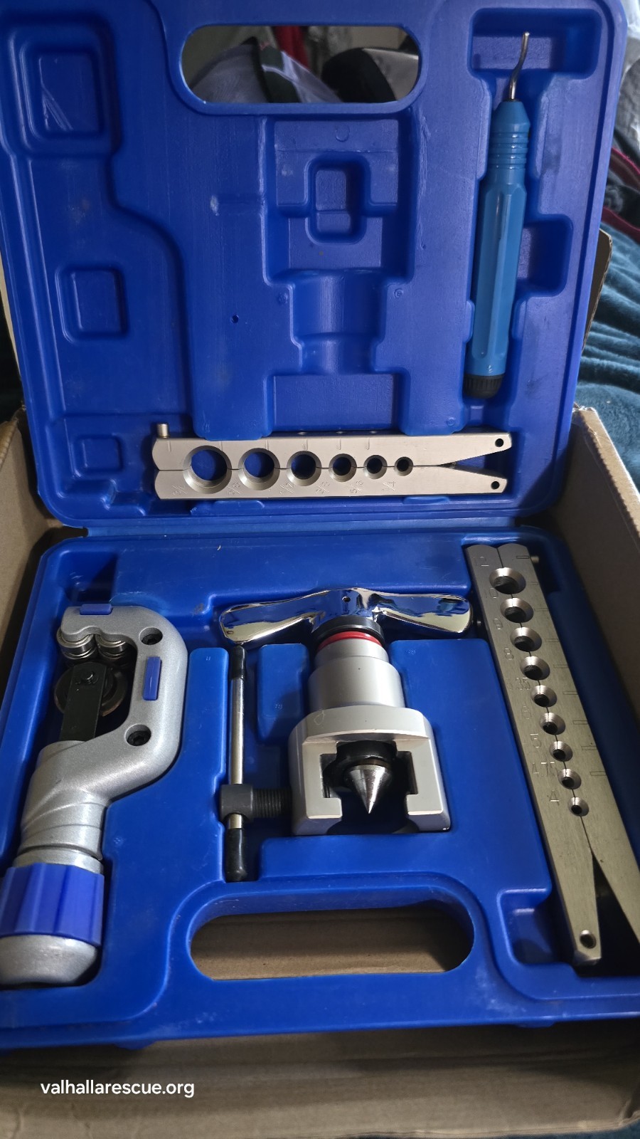 Eccentric 45° Flaring Tool Kit - With Carrying Case