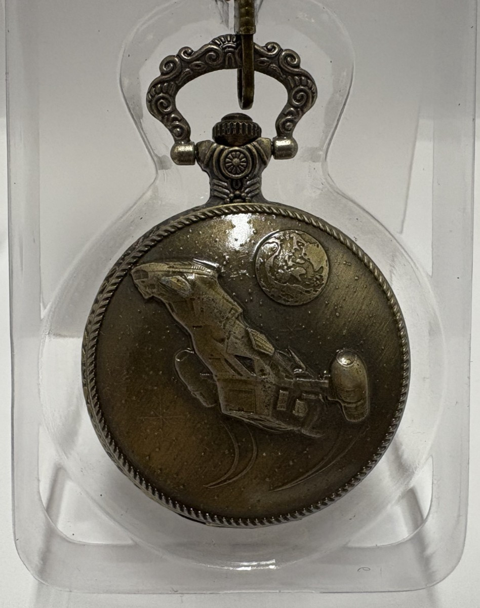 NIB Firefly Loot Crate Commemorative Pocket Watch Metal 2017 Qmx Serenity