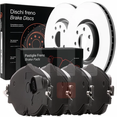 Kit Disques Et Plaquettes De Frein Avant Trevi Audi A3 8P 8V 8Y Audi Q2 Ø 288 MM - Photo 1/4