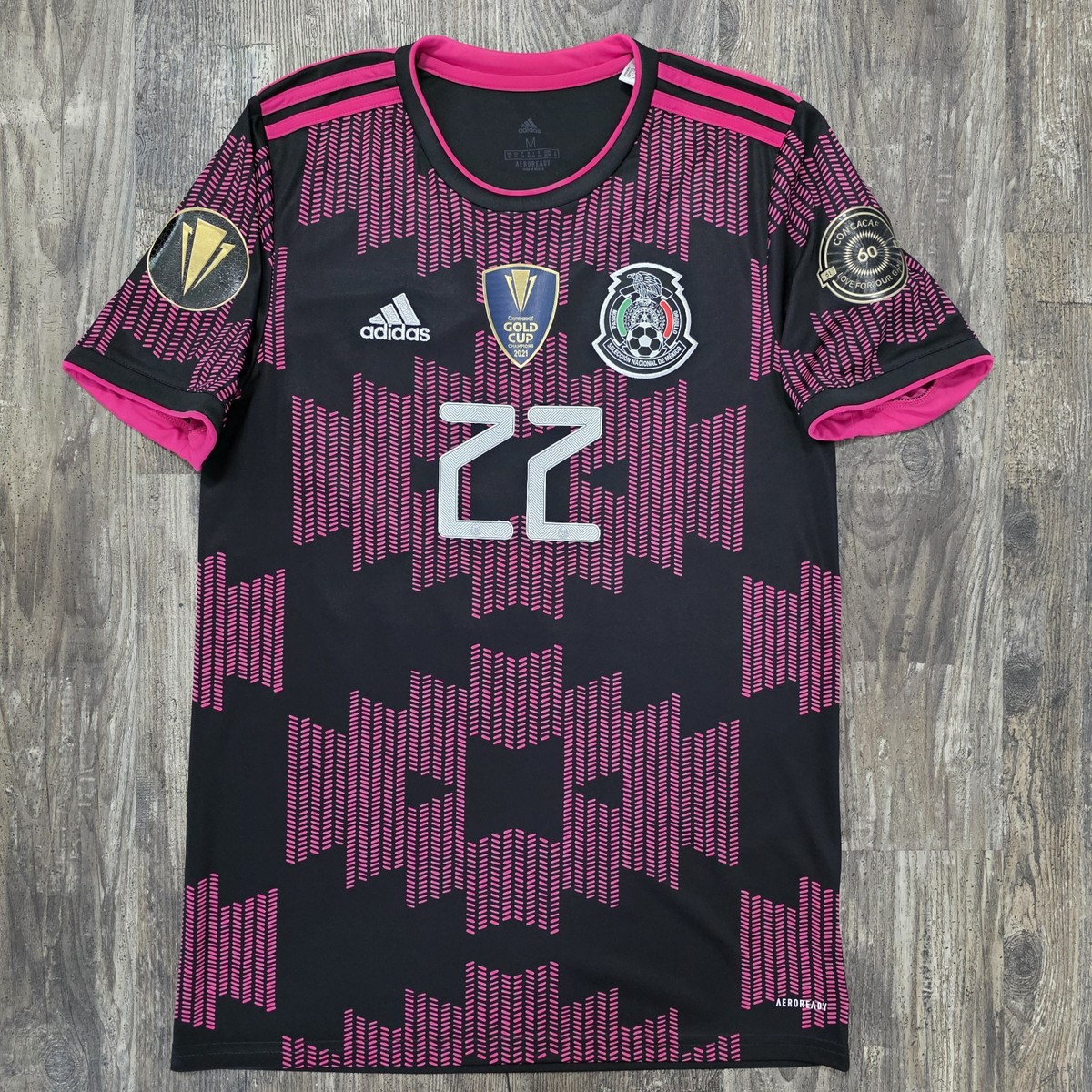 2021 Adidas Mexico Home Soccer Jersey Hirving Lozano Men M PSV